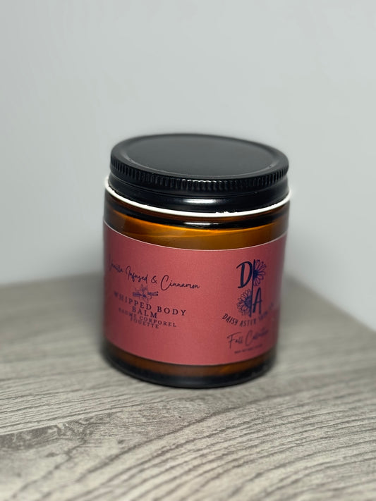 Fall Collection - Vanilla infused & cinnamon whipped body balm!