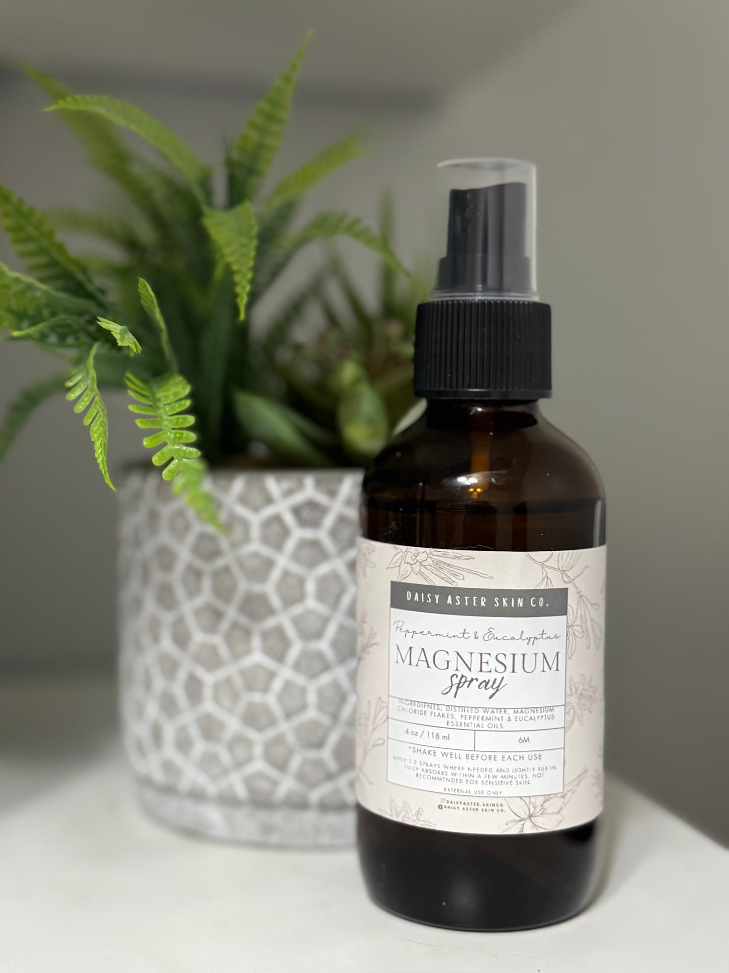 Magnesium spray