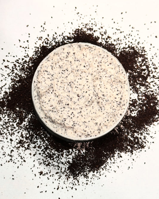 • |• Vanilla Hazelnut Coffee Infused Tallow Scrub